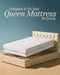 Queen Mattress Pad, Quilted Mattress Protector Topper fits 16" Deep Pocket