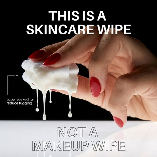 Clean Sheets Hydrating Micellar Skincare Wipes for Face, No Rinse, 30ct