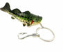 Bass Fishing Keychain Gifts, Bass Fish Key Chain for Men, Cool Fishing Keychain Stuff Funny for Fishing Lovers