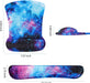 Keyboard Wrist Rest Pad and Mouse Wrist Rest Support Mouse Pad Set,Durable & Comfortable & Lightweight for Easy Typing & Pain Relief-Ergonomic Support (Galaxy)
