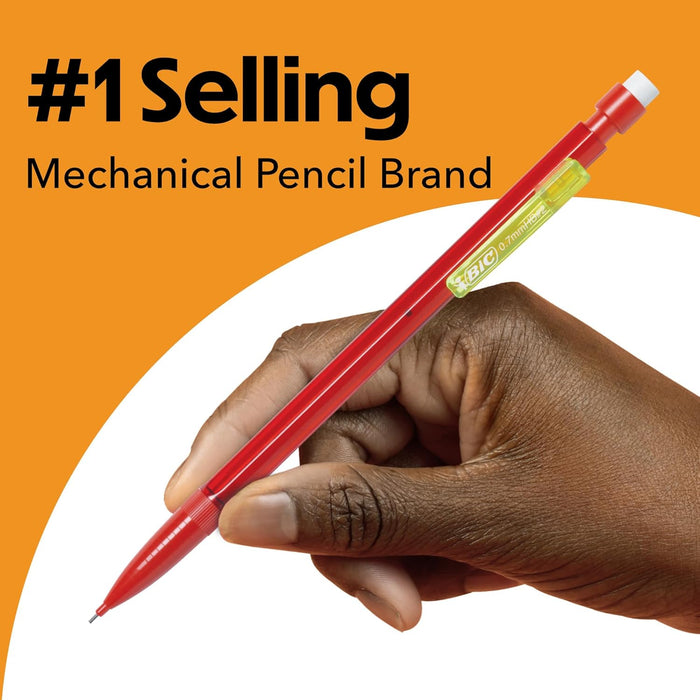 Xtra Smooth Bright Edition Mechanical Pencils, 0.7 mm Medium Point, Bulk School Supplies for Students and Teachers, 40-C