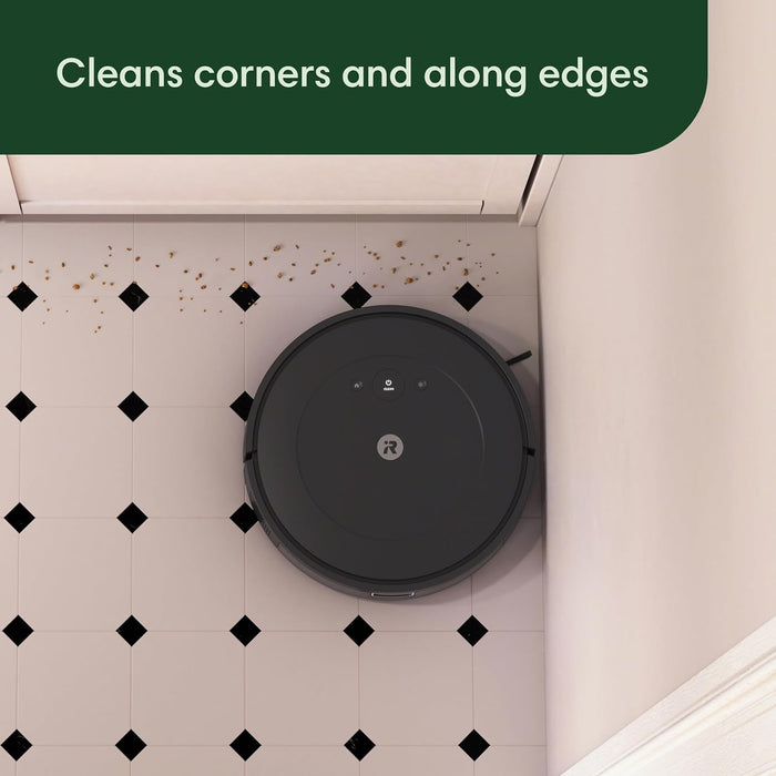 Roomba Vac Robot Vacuum (Q0120) - Easy to Use, Power-Lifting Suction, Multi-Surface Cleaning, Smart Navigation Cleans in Neat Rows, Self-Charging, Alexa