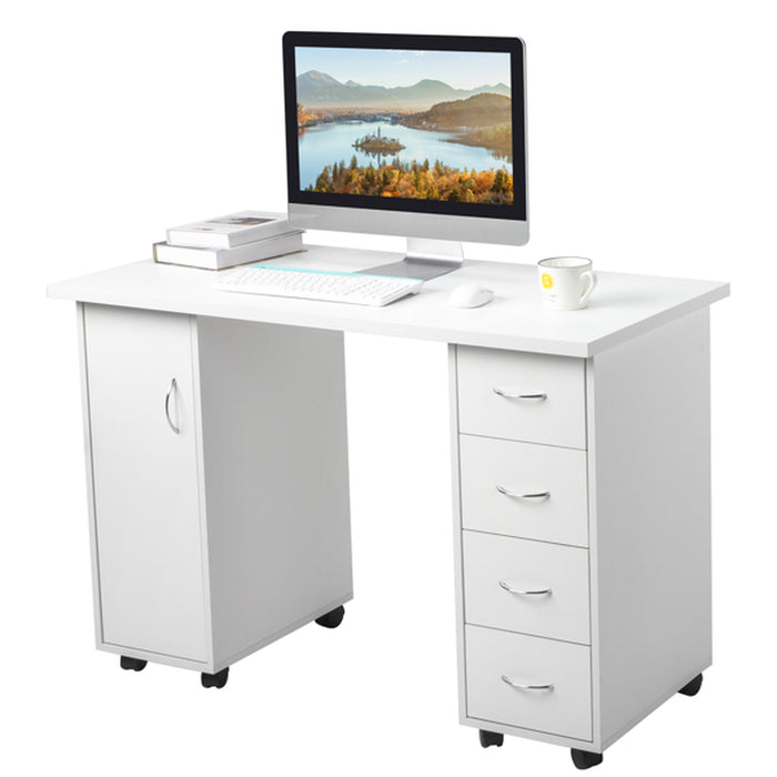 Four-Drawer Nail Art Workstation