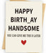Gifts for Men Him | Funny Birthday Card & Gifts for Men Husband Boyfriend Him, Happy Bday Card