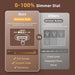 Wooden Digital Alarm Clocks for Bedrooms with 0-100% Dimmable Display