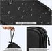 Electronic Organizer, Travel Tech Pouch Bag, Cable Organizer Black