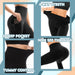 High Waisted Leggings Women with Pockets