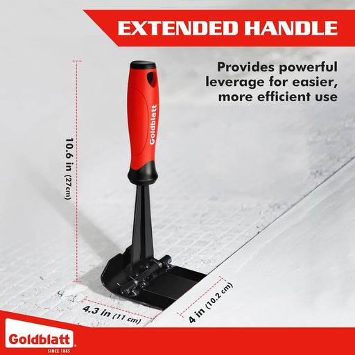 Trim Puller, 4-Inch Tile Removal Tool Baseboard Removal Tool