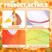 Fall Porch Goose Outfit Autumn Maple Leaf Goose Costumes Thanksgiving Lawn Goose Clothes Fit 23''H Plastic Cement Statue