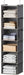 Hanging Closet Organizer and Storage, 6-Shelf, Grey
