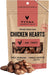 Freeze Dried Raw Chicken Hearts Dog Treats, 1.9 oz Bag