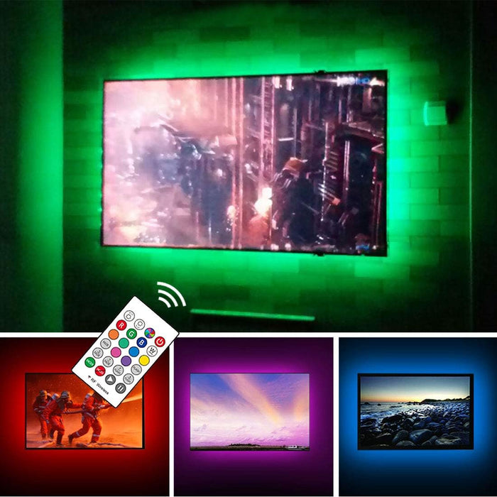 USB TV Backlight Kit for 70 75 80 82 inches Smart TV Monitor HDTV