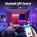 LED Strip Lights 130ft Lights Strip for Bedroom, Desk, Indoor Room Bedroom Birthday Gifts RGB Decor with Remote and 24V Power Supply