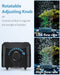 Aquarium Air Pump Dual Outlet Fish Tank Aerator with Accessories for 5-200 Gallon Tank
