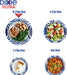 Large Paper Plates, 10 Inch, Heavy Duty Disposable Plates