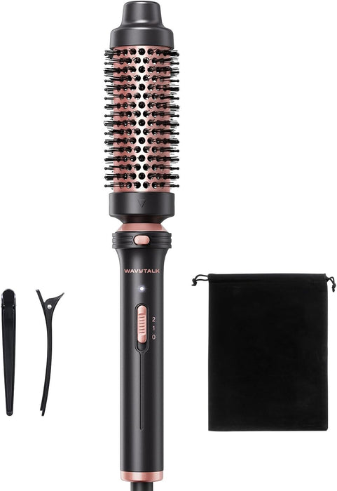 Thermal Brush 1.5" Detachable Heated Round Brush for Blowout Look