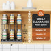 Pull Out Spice Rack Organizer for Cabinet, Slide Out Spice Racks