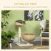 Elevated Cat Bed with Sisal Scratching Post