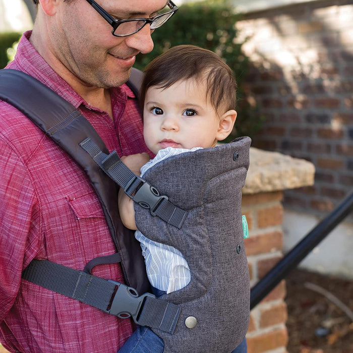 Flip 4-in-1 Baby Carrier Convertible Ergonomic, Gray