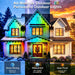150FT Permanent Outdoor Lights, IP67 Waterproof Smart RGB+IC Wall-Washing Eaves Lights with App & Voice Control, Millions of Colors, Customizable DIY Scenes for House, Holiday, Patio
