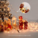 Incandescent Christmas Tree Lights, 300 Count, 69.6 ft, Clear White