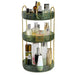 Three-Tier Rotating Cosmetic Organizer