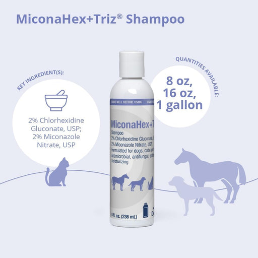 Shampoo for Dogs, Cats and Horses, 8 oz