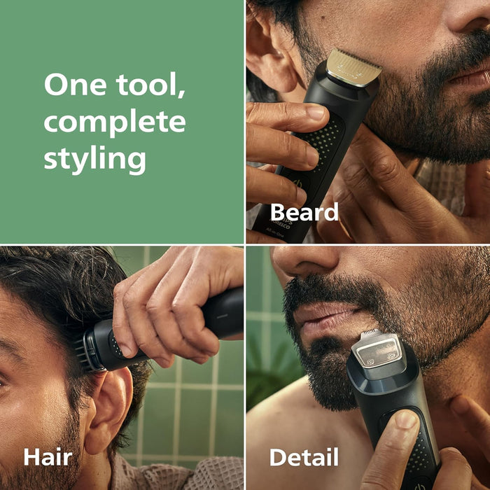 Philips All-in-One 3000 13-in-1 Trimmer, Face & Hair, Steel Blades