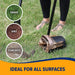 Swivel Bin & Rake Dog Pooper Scooper, Includes 2 Waste Bags