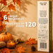 Premium Fall Incense Sticks Vanilla, Pumpkin Spice, Pack of 6
