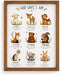 Christian Nursery Decor, Bible Verse Wall Art for Kids Room
