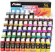 Acrylic Paint Set, 56 Colors x 2 oz, Non-Toxic Matte Paint