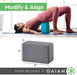 Gaiam Yoga Block, EVA Foam for Balance & Stretch (1 Block, Lagoon)