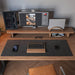 Felt Desk Mat, Computer Mat for Desk, Dark Gray (36x12Inches)