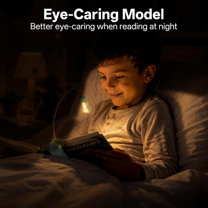 Rechargeable Book Light for Reading in Bed(Blue)