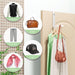 Over The Door Hanger Folding Clothes Drying Rack, Folding Hanging Coat Rack for Indoor Laundry Room Compact Small Space 