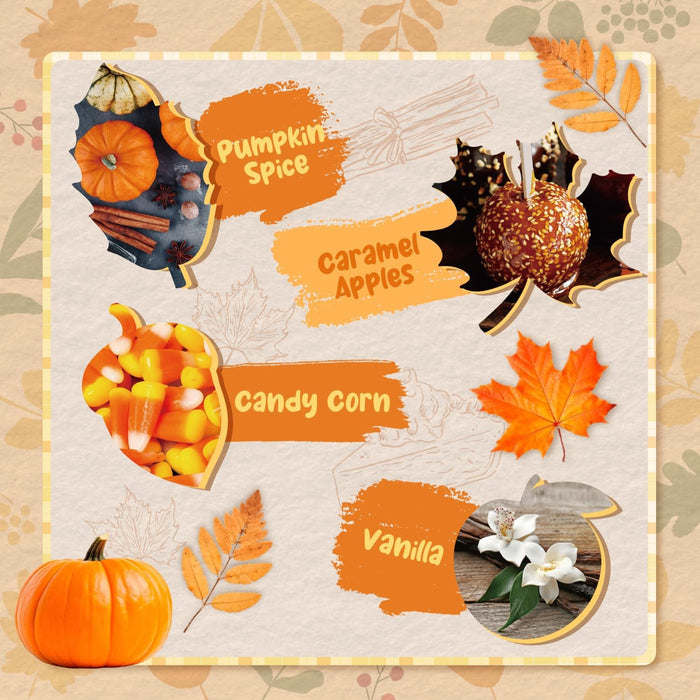 Autumn Scented Wax Melts, Fall Soy Wax Cubes/Tarts for Wax Warmer