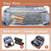 Travel Makeup Bag Cosmetic Bags for Women: 3-Piece Make up Bag Set