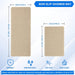 Non Slip Bathtub Mat, Anti Slip Shower Mat, Fast Drying Bath Tub Mats, Foot Scrubber Mat, Anti Slip Mat for Tub, Floor, Bathroom, Home, Kitchen, Hotel (Beige 24"x16")