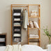 Hanging Closet Organizer and Storage, 6-Shelf, Grey