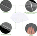 4 Pack Mesh Food Covers 17 inch, Large and Tall Food Covers, Pop-Up Mesh Food Covers Tent Umbrella for BBQs, Outdoors, S