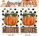 Fall Garden Flags 12x18 Double Sided Pumpkin Thanksgiving Decor