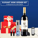 Electric Wine Opener Gift Set, Automatic Electric Wine Bottle Corkscrew Opener Rechargeable with Foil Cutter, Automatic 