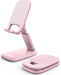 Pink Phone Holder, Desk Accessories - Rose Gold Office Holder