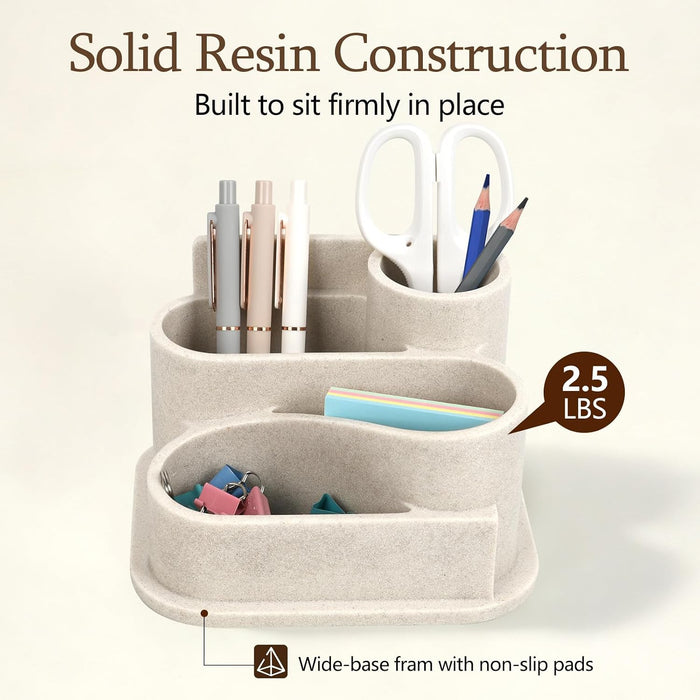 Aesthetic Desk Organizer,Pen Holder for Desk,Modern Office Desk Accessories