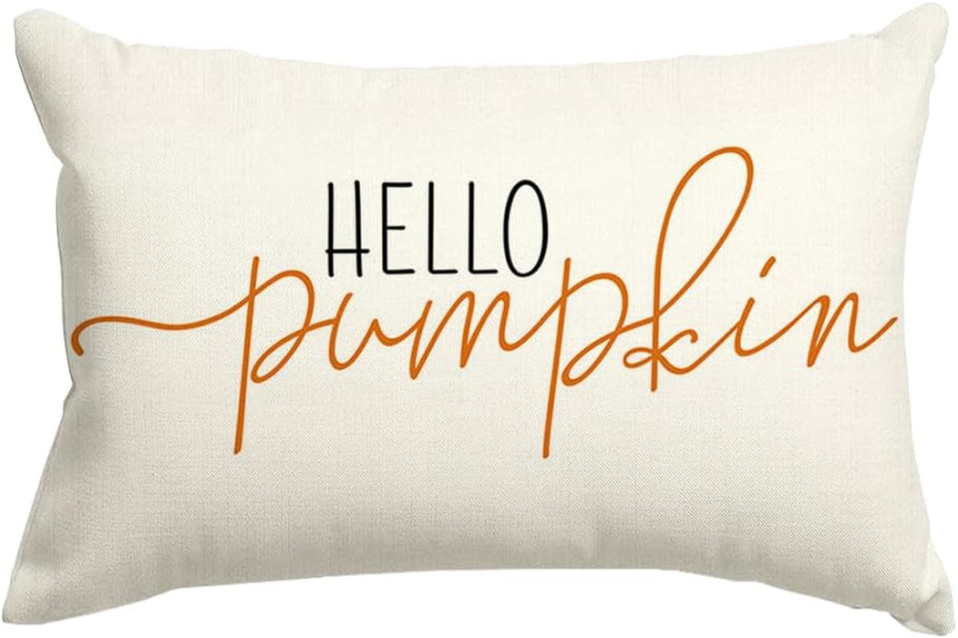 Fall Pillow Covers 12x20 Pumpkin Decor Fall Decorations for Home