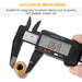 Digital Caliper,  0-6 Inch Measuring Tool with Large LCD Screen