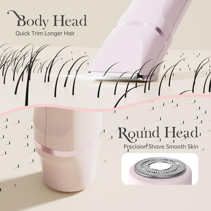 2-in-1 Bikini Trimmer for Women, Electric Razors for Women, Gifts