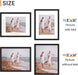 11x14 Picture Frame, Wall Decor Photo Frames, Black 1 Pack