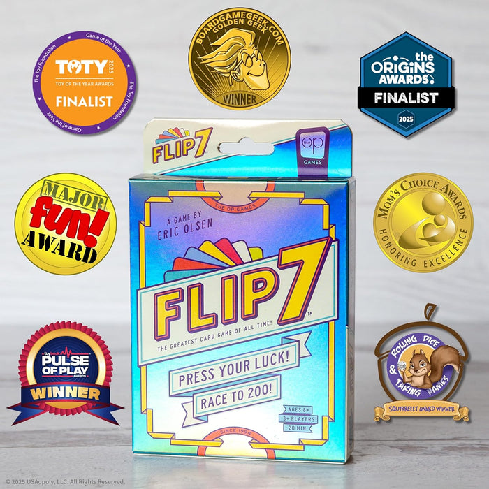 Flip 7 Card Game, The Ultimate Blend of Press Your Luck Strategy